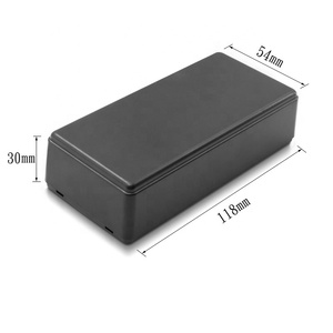 Boîtier en plastique ABS pour appareils électroniques, instruments, circuits imprimés, dispositifs, noir, indice de protection IP54, 30x54x118mm, logo personnalisable et ODM/OEM - Product Image 5