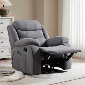 Sofá Reclinable de Cuero y Tela CY Moderno y Ajustable para Cine en Casa VIP, Sillón Reclinable Popular con Altavoz Bluetooth - Product Image 4
