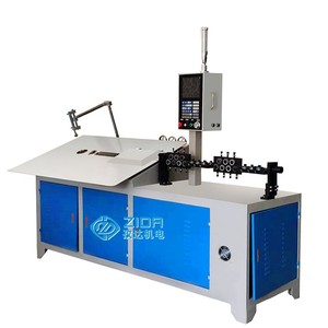 La dobladora de alambre de acero y alambre de hierro totalmente automática Zida es un equipo de fabricación para hacer perchas y estantes de gancho. - Product Image 1