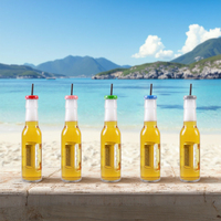 Bouteilles de bière en plastique durables personnalisées de 40 oz, verres de style classique, logo personnalisable, couleur personnalisable, marque LINKOR, boissons pour hôtels