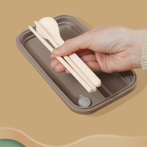 Boîte à bento isotherme en acier inoxydable à 3 couches IStapromo Gifts avec sac thermique sans BPA, couvercle durable pour repas d'enfants, couvercles sans BPA - Product Image 2