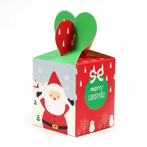 Natal Bell Em Forma De Doces Caixas Branco Cardstock Jingling Design Holiday Treat Containers Bulk Atacado - Product Image 2