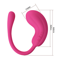 Vibrateur en silicone rechargeable par USB, 12 modes de vibration, télécommande par application, mini jouet sexuel pour femmes, étanche, masseur du point G