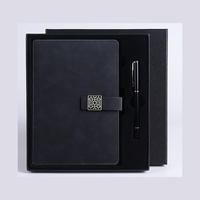 Carnets personnalisés à couverture rigide PQ Window Flower Gift Box, coffrets cadeaux premium, ensembles de carnets cadeaux, promotionnels en tissu écologique