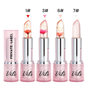 Lápiz Labial con Logotipo Personalizado en Lámina Dorada, Bajo MOQ de 50 Piezas, Cambio de Color por PH, para Iniciar tu Marca Privada de Cosméticos Virales en TikTok - Product Image 3