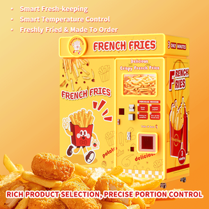 Máquina Expendedora de Papas Fritas Totalmente Automática, con Pantalla Táctil Inteligente de 27 Pulgadas, para Exteriores, Funcionamiento Continuo, con Función SDK V - Product Image 2