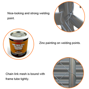Valla Temporal de Alambre Galvanizado Americano para Construcción, Panel de Malla Metálica para Cercas Temporales de Protección de Límites - Product Image 6