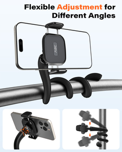 Tùy chỉnh bàn điện thoại di động núi đứng 360 độ xoay Silicone + ABS người giữ điện thoại đa chức năng phòng tập thể dục điện thoại di động chủ - Product Image 2