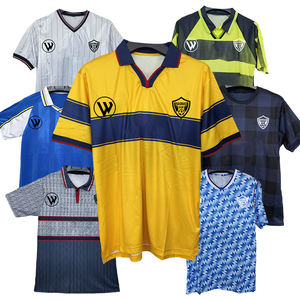 قميص كرة قدم كلاسيكي-قميص كرة قدم كلاسيكي كلاسيكي كلاسيكي للرجال والشباب قميص كرة قدم إنجليزي قديم - Product Image 6