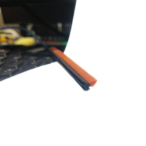 <b>Rubber</b> Seal <b>Strip</b> Black Moulded Waterproof Shock Absorbing For Door Window Sealing - Product Image 2