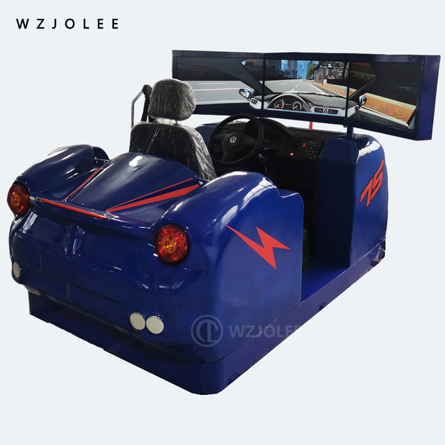 Triple Screen Driving Simulator for Safety Education | Auto/Manual Transmission | Driver Training System
