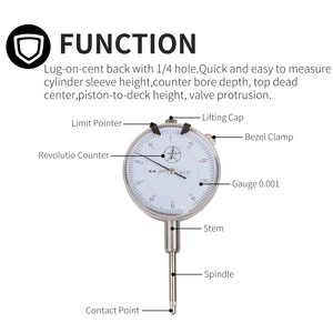 Dial Indicator Cylinder Liner <b>Height</b> To Bore <b>Gauge</b> 0.01 Mm Accuracy For Diesel Engine Models 6434 - Product Image 4