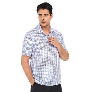 <span class=keywords><strong>Polo</strong></span> de golf personnalisé par sublimation pour homme, séchage rapide, col à revers, manches courtes, décontracté - Product Image 6