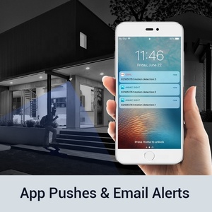 Annke 1080P WIFI không dây <span class=keywords><strong>IP</strong></span> an ninh máy ảnh tầm nhìn ban đêm <span class=keywords><strong>IP66</strong></span> không thấm nước phát hiện chuyển động ngoài trời CCTV P2P - Product Image 6