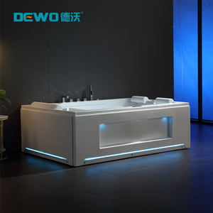 <span class=keywords><strong>Piscine</strong></span> creusée avec bain à remous SPA Bain à remous Massage en acrylique face à face Baignoires agréables Massage intérieur pour 2 personnes - Product Image 5