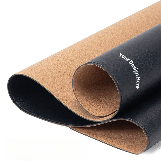 Leather Desk Mat, Waterproof Mouse Pad and Writing Mat for Office, Home, or Kids Study Table, Custom Logo Promotional Gift