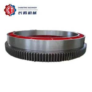 Pabrik disesuaikan diameter besar kualitas tinggi cincin tempa gear ball mill rotary kiln