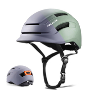 Usine directe 2023 meilleure vente chaude casque de vélo de route urbaine avec pare-soleil à lumière rechargeable LED