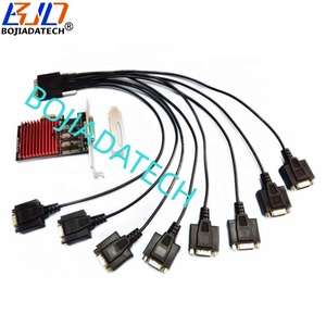 8 RS232 RS-232 DB9 cổng nối tiếp <span class=keywords><strong>PCI</strong></span>-E 1X mở rộng Adapter Cáp thẻ - Product Image 6