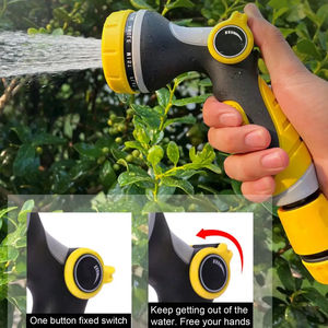 Manufacturer Supplier 10 Functions Garden Water <b>Gun</b> Garden <b>Watering</b> Tool Water Vegetables <b>Watering</b> Sprayer ABS Car Wash <b>Gun</b> - Product Image 1