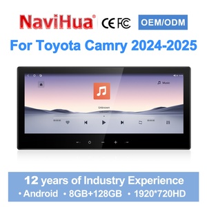 Navihua 12.3 Inch Android Car Radio GPS Navigation DVD Player Multimedia Entertainment for Toyota Camry 2024-2025 Car Android - Product Image 2