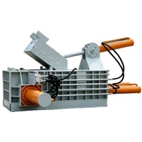Presse à balles hydraulique semi-automatique 125T 380V, compacteur horizontal pour métaux, balles de ferraille, canettes en aluminium, tôles d'acier