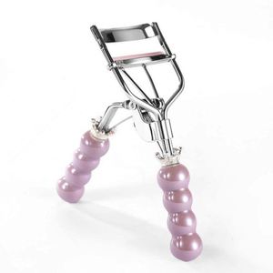 Pince à cils en céramique portable rose, nouvelle pince à cils en acier au carbone pour maquillage et beauté - Product Image 2