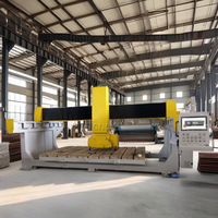 Machine de gravure numérique sur pierre CNC 5 axes JK-2512, alimentée par moteur, 15 kW, 380 V, avec pompe à fil diamanté, personnalisable