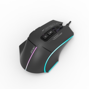 OMW950 USB <span class=keywords><strong>con</strong></span> <span class=keywords><strong>cable</strong></span> Gamer Gaming <span class=keywords><strong>Mouse</strong></span> <span class=keywords><strong>con</strong></span> <span class=keywords><strong>cable</strong></span> trenzado RGB retroiluminado 7200 DPI Botones programables Diseño ergonómico 1,5 m <span class=keywords><strong>para</strong></span> <span class=keywords><strong>PC</strong></span> - Product Image 5