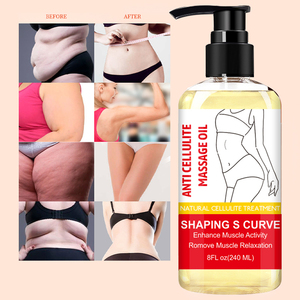 Benutzer definiertes Etikett Natürlicher Pflanzen extrakt Hauts traffung und Straffung Gewichts verlust Körper <span class=keywords><strong>massage</strong></span> öl - Product Image 3