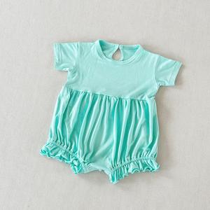 Vêtements en gros, meilleure qualité, tricot, couleur neutre, été, printemps, hiver, été, barboteuse à volants pour bébé, barboteuse à volants pour bébé - Product Image 6