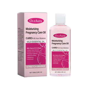 OCEAURA産後ストレッチラインのための高品質の肌保湿ケア細い線弾力性を高めるボディ適用ケアオイル - Product Image 3