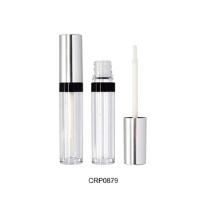 Empty Gloss Bottle Custom Plastic Tube with logo <b>Lip</b> <b>Balm</b> <b>Container</b> Screw Cap Plastic Tube - Product Image 1