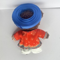 Ensemble de vêtements personnalisés pour poupée en peluche : haut imprimé style chinois et short blanc pour ours en peluche, tenue de déguisement