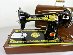 Machine à coudre domestique JA2-1 avec boîte en bois et poignée, machine à coudre domestique, best-seller, bonne qualité, depuis 1992 - Product Image 2