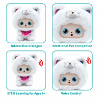 Robot compagnon IA interactif, jouet en peluche émotionnel avec dialogue vocal, contrôle vocal, cadeau éducatif STEM pour enfants de 8 ans et plus, OEM