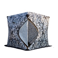 Tente de pêche écologique légère pour une personne, de qualité supérieure, épaisse, résistante au froid, pour la pêche en plein air, le camping, coupe-vent