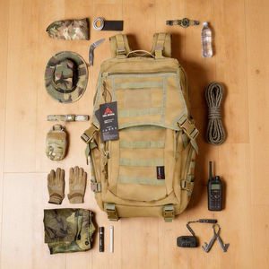 Mochila táctica grande Lupu, impermeable, para supervivencia al aire libre, senderismo, caza y transporte táctico. - Product Image 4