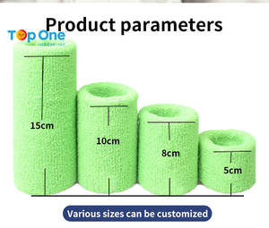 Top One Manufacturer <b>Men</b> Women Athlete Kids Baseball Plain Running Basketball <b>Wrist</b> Sweat <b>Band</b> Sweatband - Product Image 2