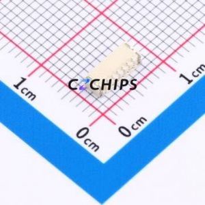 HX-0.8-6PWT Wire-to-Board Pin Header SMD,P=0.8mm,Horizontal Mount Connector 1x6P 0.8mm Horizontal Mount SUR - Product Image 2