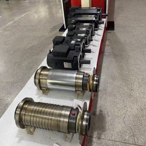 ZJY265 มอเตอร์แกนหมุนอิเล็กทรอนิกส์ GSK ซีรีส์มอเตอร์ คอนโทรลเลอร์ CNC มอเตอร์ 3 เฟส - Product Image 1