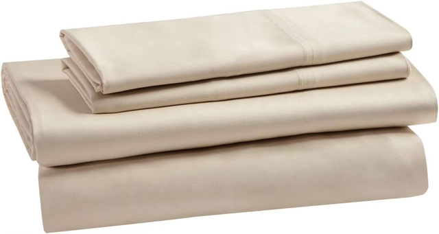 Factory Luxury Hotel Cotton 1cm Stripe Bed Linens with Deep Pocket Customized Size Bed Sheet Set