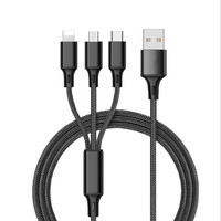 Câble de charge USB-C 20W pour téléphone portable avec charge rapide CA vers CA pour iPhone 15 Pro Max 14 13 12 et 11 avec connecteur