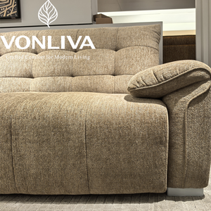 Vonliva Velvet <strong>Sofa</strong> French Retro Chenille Blocks Inline L-Shape Pillow Back <strong>Sofa</strong> Bed Modern Creamy Living Room <strong>Sofa</strong> - Product Image 5