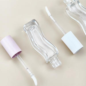 ขวดแก้วขนาด 10 มล. สำหรับลิปกลอสแบบฉลากส่วนตัว MLM บรรจุภัณฑ์รูปทรงคลื่นสำหรับลิปออยล์และลิปทินท์แบบหลอดหรูหรา - Product Image 4