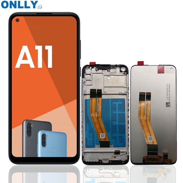 Cell Phones Repair Replacement Part for Samsung A10 A10S A11 A12 LCD Screen and Digitizer Full Assembly for Galaxy A10