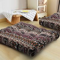 Coussin de sol bohème smart Square Meditation Pillow Mandala Floor Seat