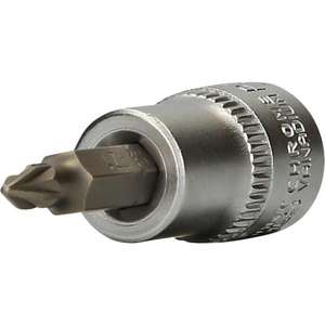 BRILLIANT TOOLS - BT021880 3/8 ''PZ Pozdriv bit socket - EAN 4042146775585 HAND SOCKETS 3/8" - Product Image 1