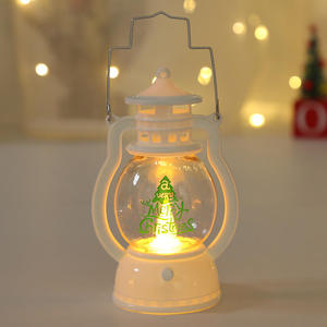 Wholesale Xmas Ornament Handheld <b>LED</b> Christmas <b>Tree</b> Santa Claus Latern for Holiday Home Decor - Product Image 4