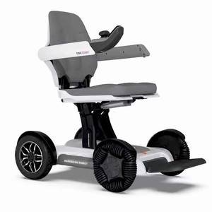 Silla de ruedas portátil inteligente con batería de litio ternaria, 4 ruedas, silla de ruedas desmontable, silla de ruedas eléctrica Plegable ligera - Product Image 5